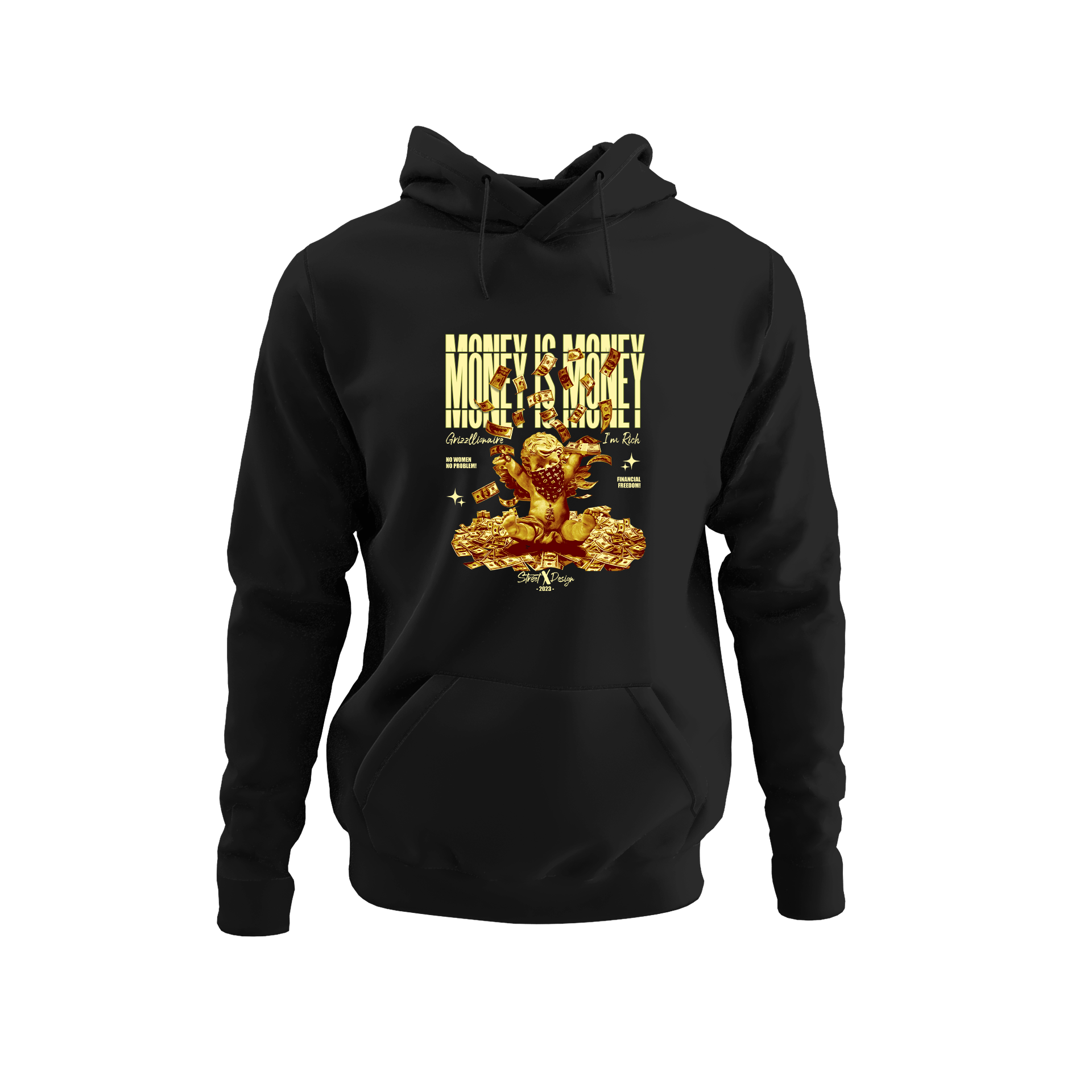 Alfaq Money is money Hoodie